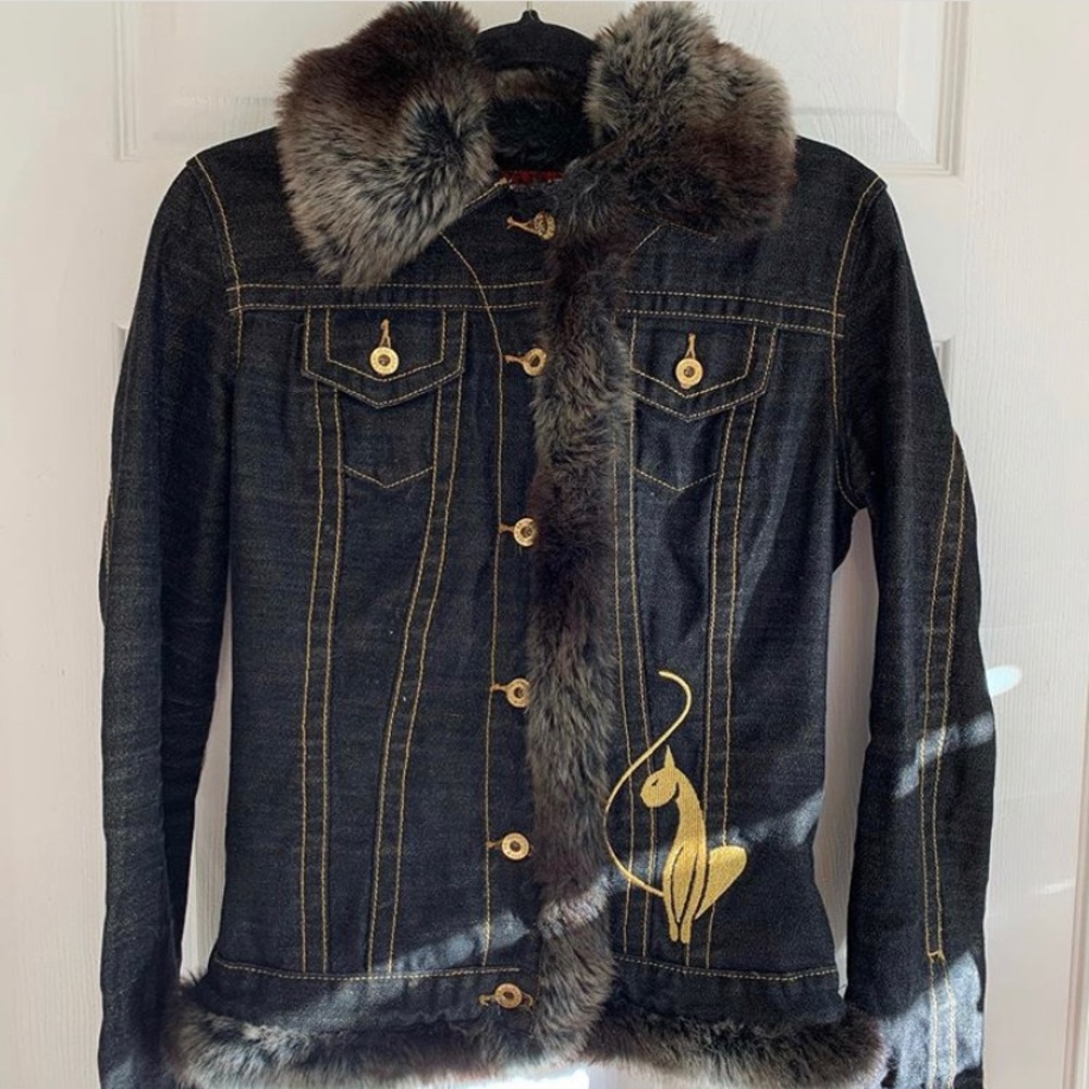 Y2k Baby phat button up denim jacket - Picture 2 of 10